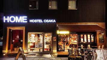 Front of property – evening/night