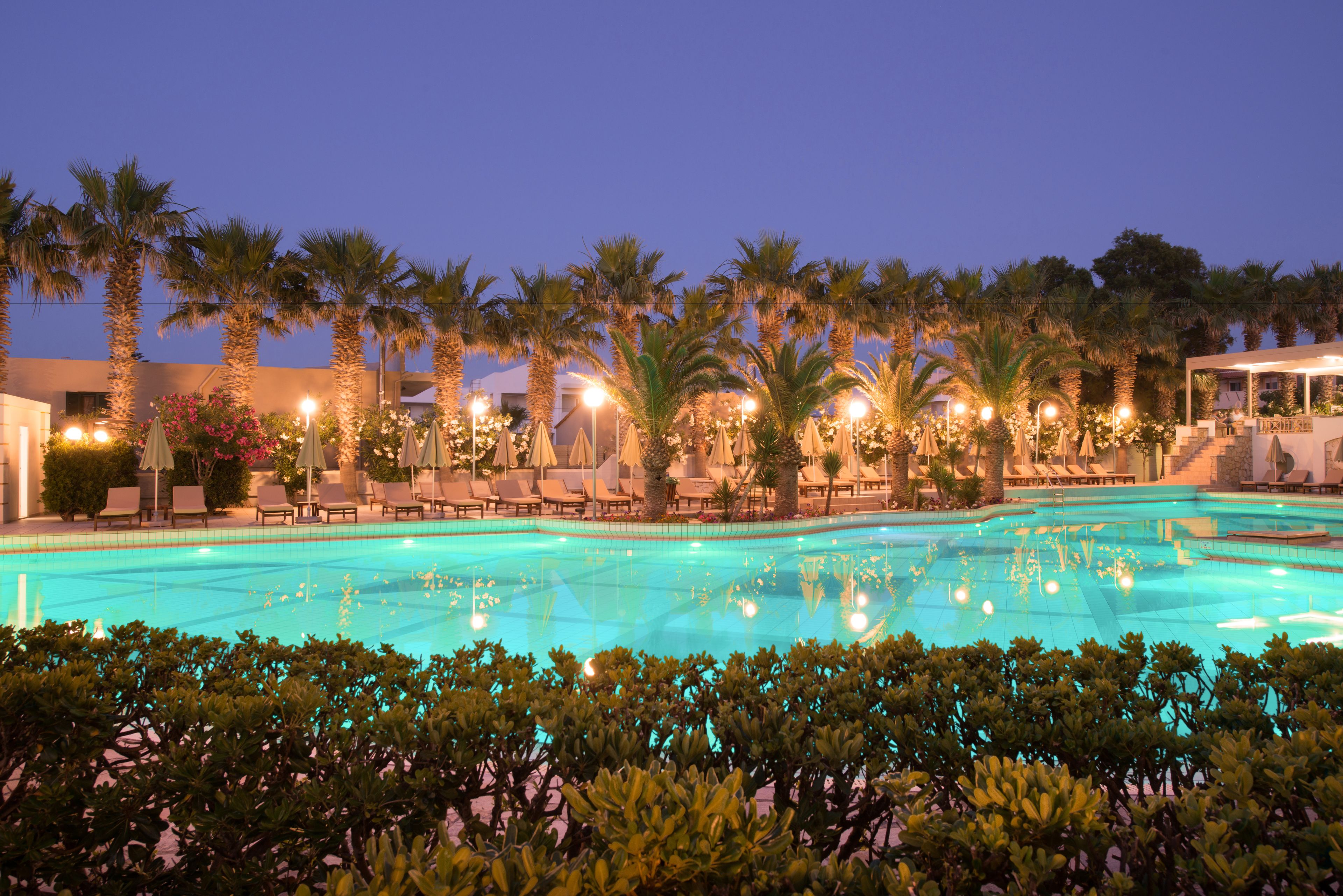 front of property – evening/night