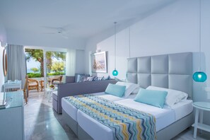 Familienzimmer (Open Plan) | Verdunkelungsvorhänge, schallisolierte Zimmer, Bügeleisen/Bügelbrett