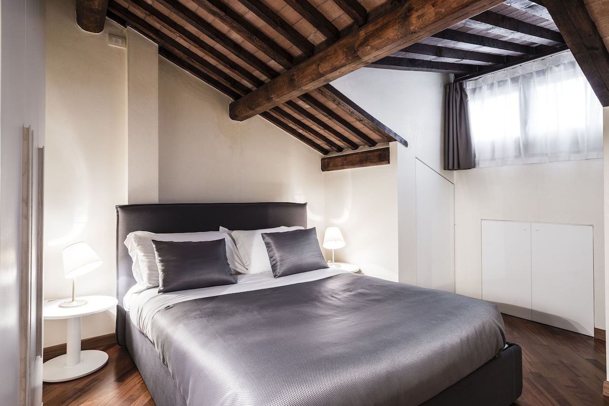 Appartamento Mansarda Clemente | 2 camere, Wi-Fi gratuito