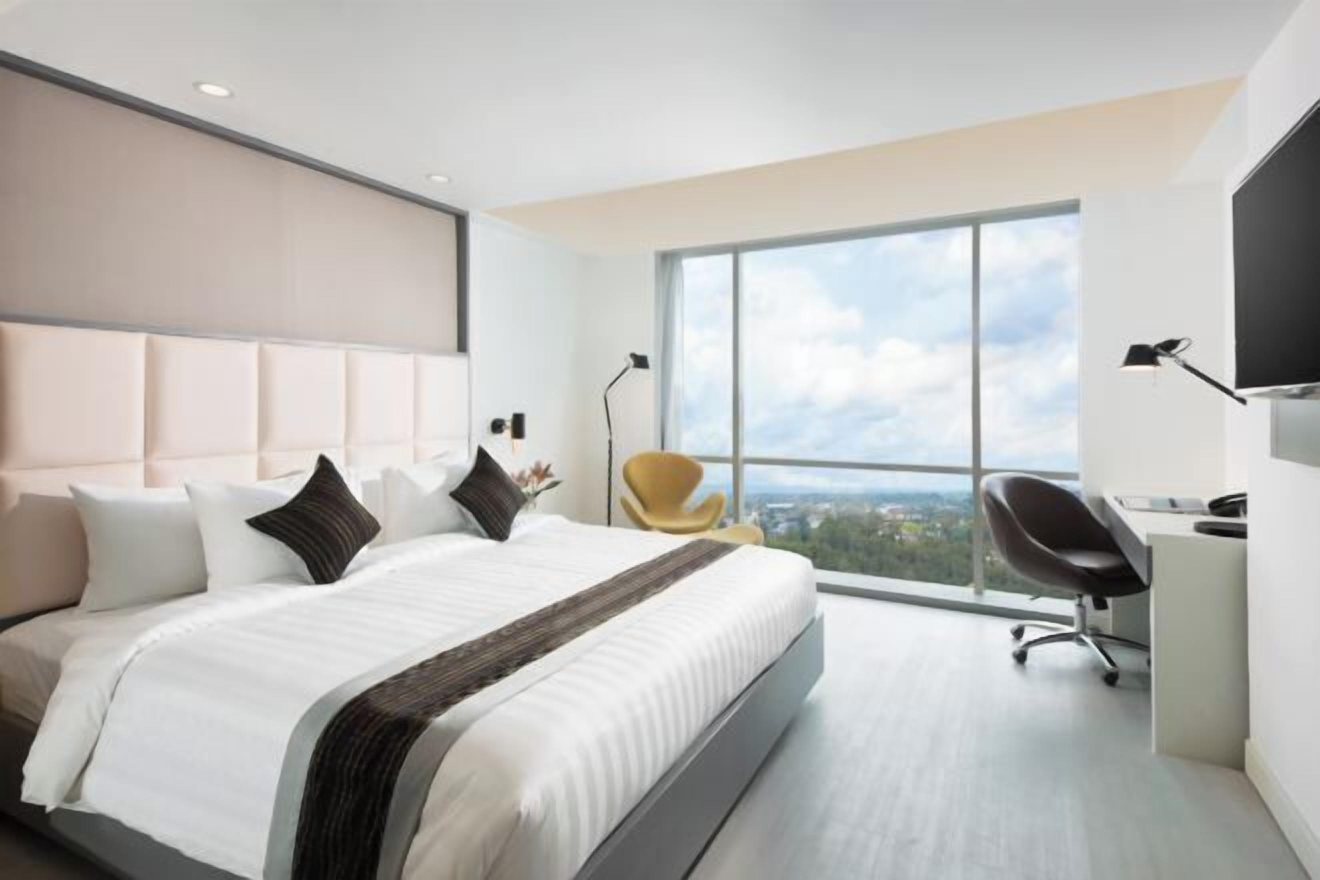 1 habitación, minibar, caja de seguridad en la habitación y escritorio 