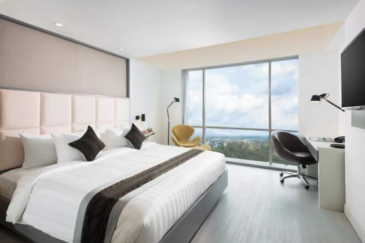 1 habitación, minibar, caja de seguridad en la habitación y escritorio