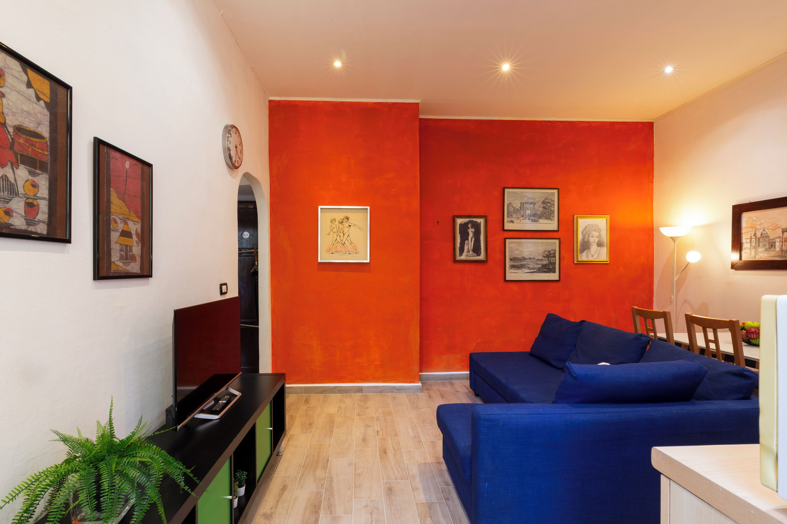 Appartement, 1 chambre | Coin séjour | Télévision à écran plat