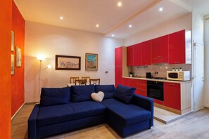 Apartment, 1 Bedroom | Living area | Flat-screen TV - notaMi - Colorful Apartment Porta Romana (Milan)