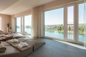 Sauna, steam room, body treatments, hot stone massages, sports massages - Hotel 47° (Konstanz)