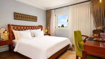 Classic Double Room | Egyptian cotton sheets, premium bedding, down comforters, in-room safe
