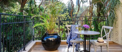 Deluxe Room, 1 King Bed, Balcony | View from room