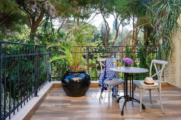 Habitación Deluxe, 1 cama de matrimonio grande, balcón | Vistas desde la habitación