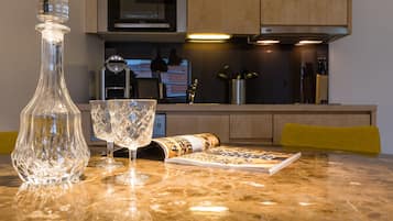 Penthouse Deluxe, 1 habitación, balcón (incl. 29€ cleaning fee) | Microondas