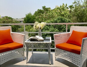 Dobbeltrom – superior, terrasse | Terrasse/patio