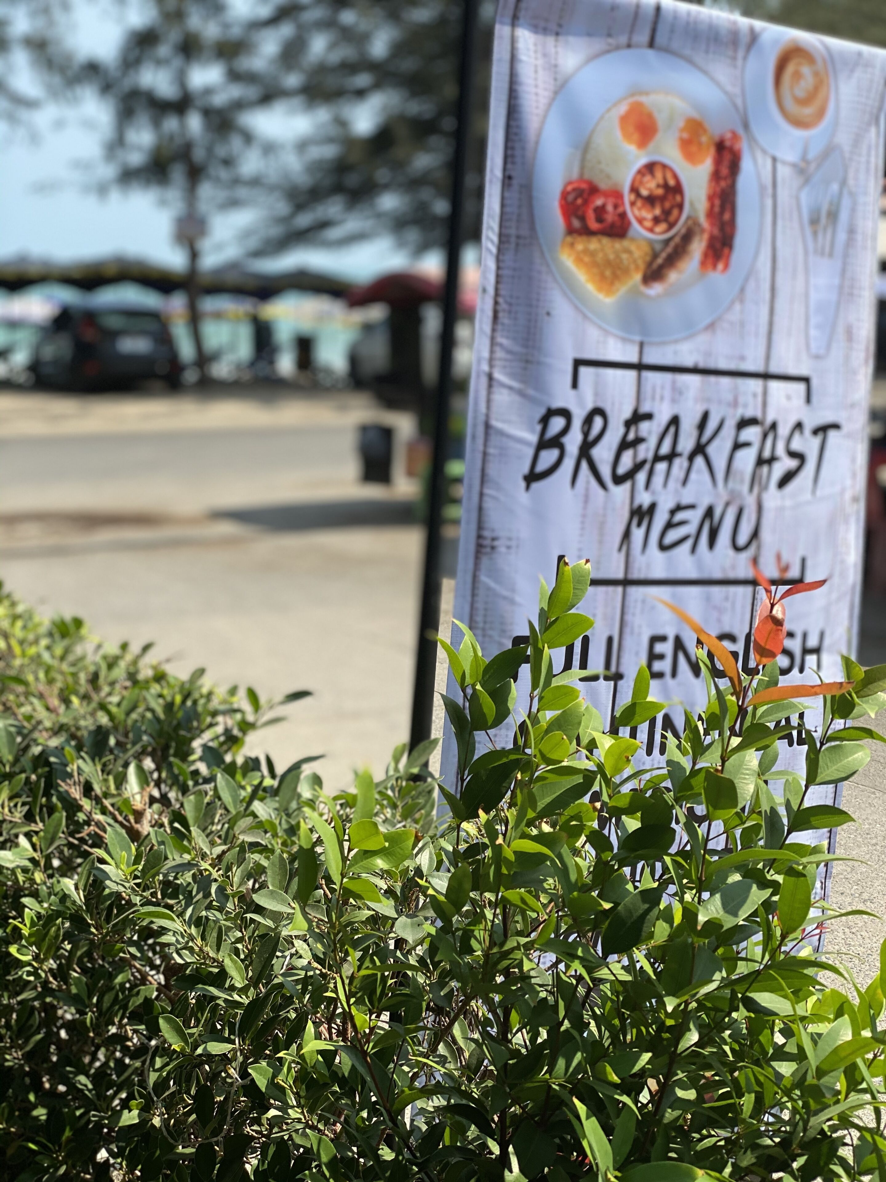 breakfast, lunch, dinner served; thai cuisine, beach views