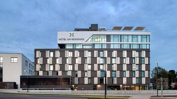 Fassade der Unterkunft