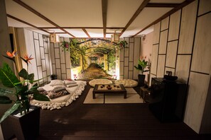 Superior-huoneisto (with Spa Bath) | Äänieristys, silitysrauta/-lauta, ilmainen Wi-Fi