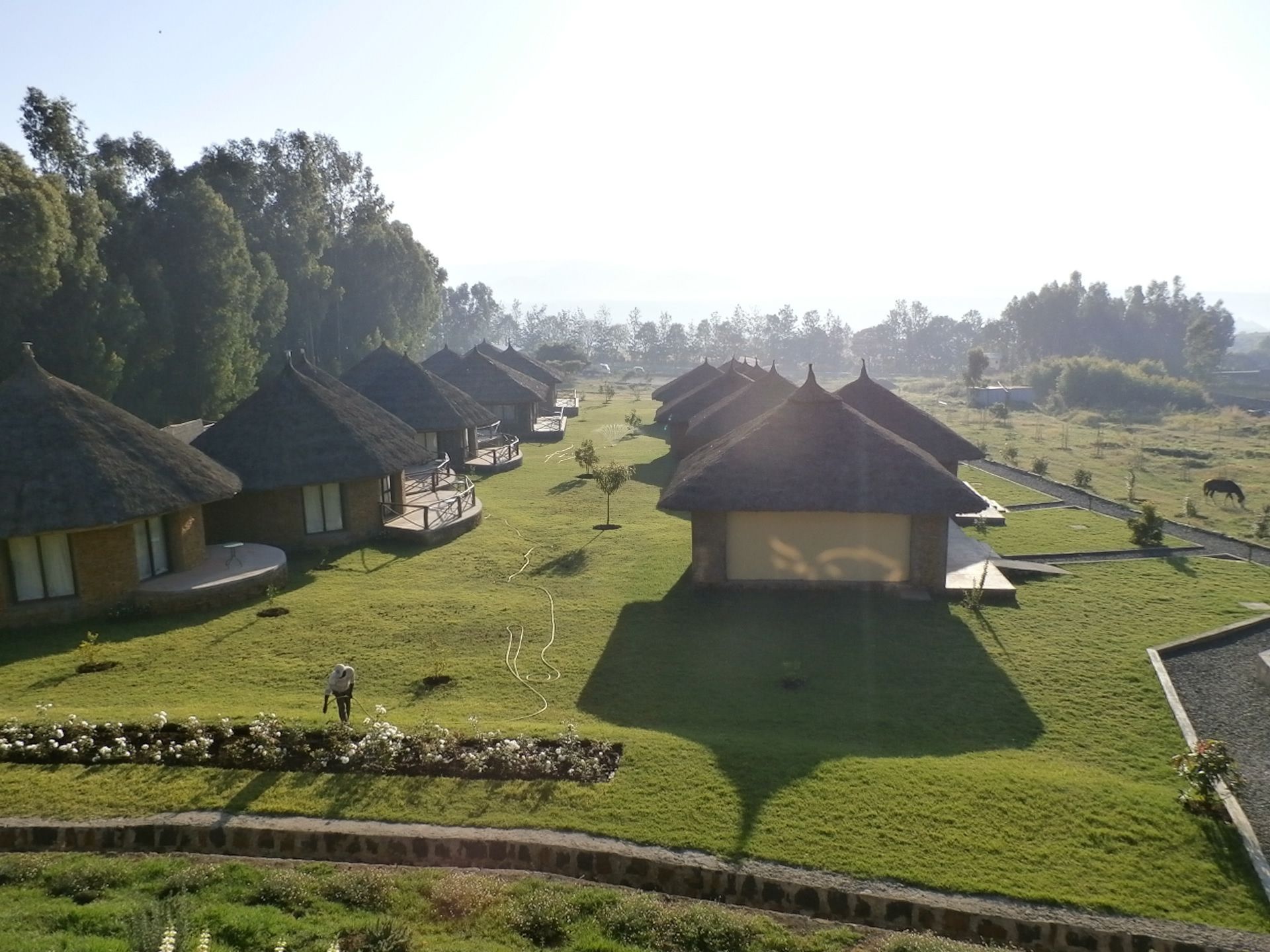 Näkymä majoituspaikasta