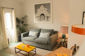 Appartement, 1 chambre (São Sebastião) | Coin séjour | Télévision à écran plat