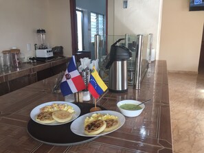 Daily continental breakfast for a fee