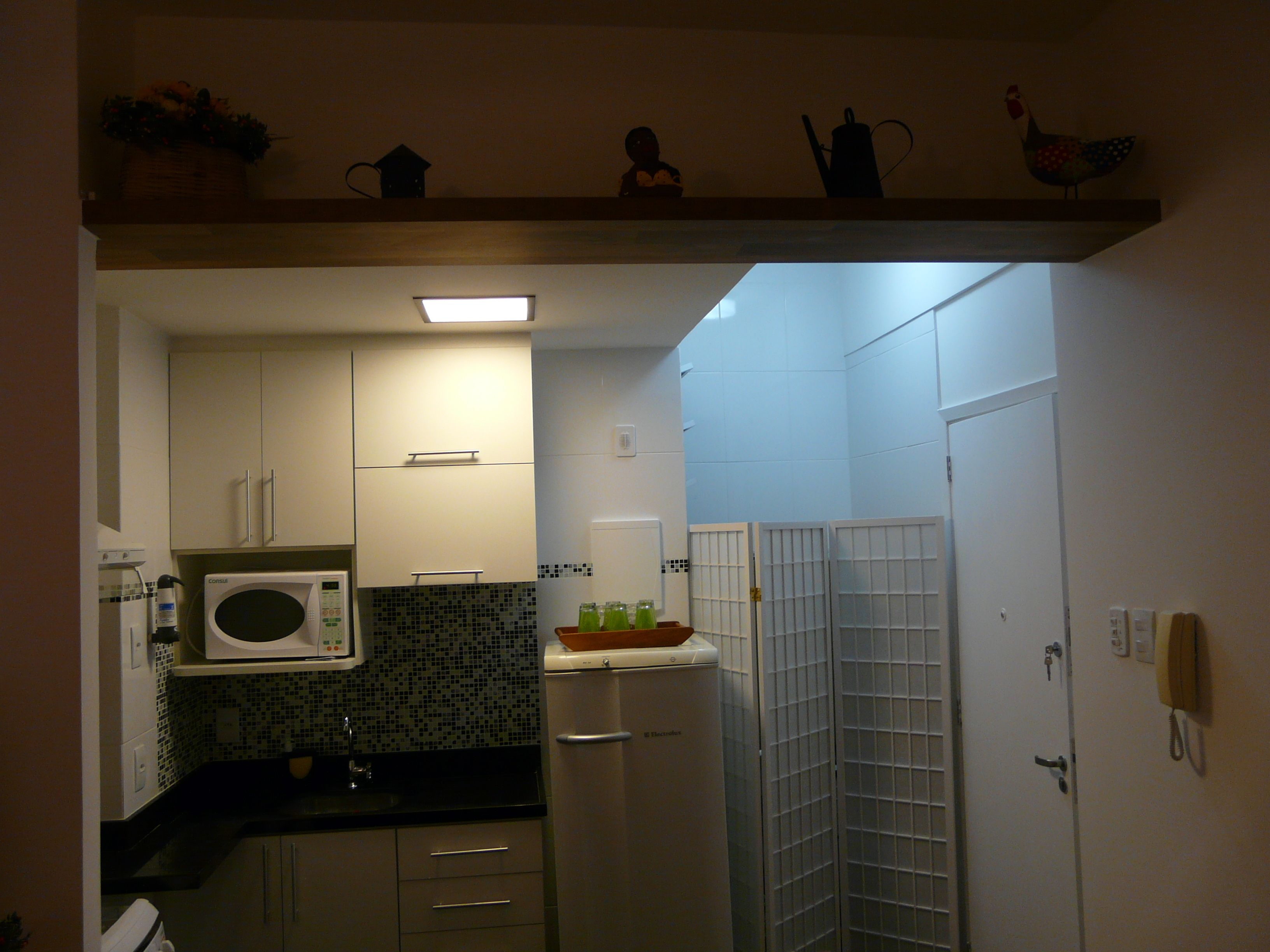 Classic Double Room, 1 Bedroom, Refrigerator & Microwave, Beachside | Private kitchen | Fridge, microwave, oven, stovetop