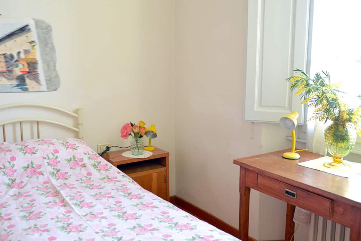 Een bureau, extra bedden (toeslag), gratis wifi