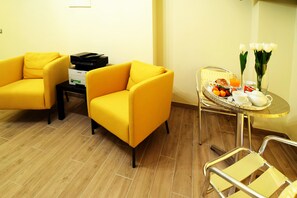 Sitzecke in der Lobby
