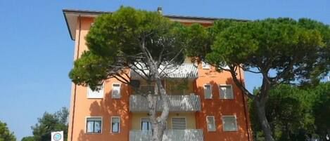 Façade de l’hébergement