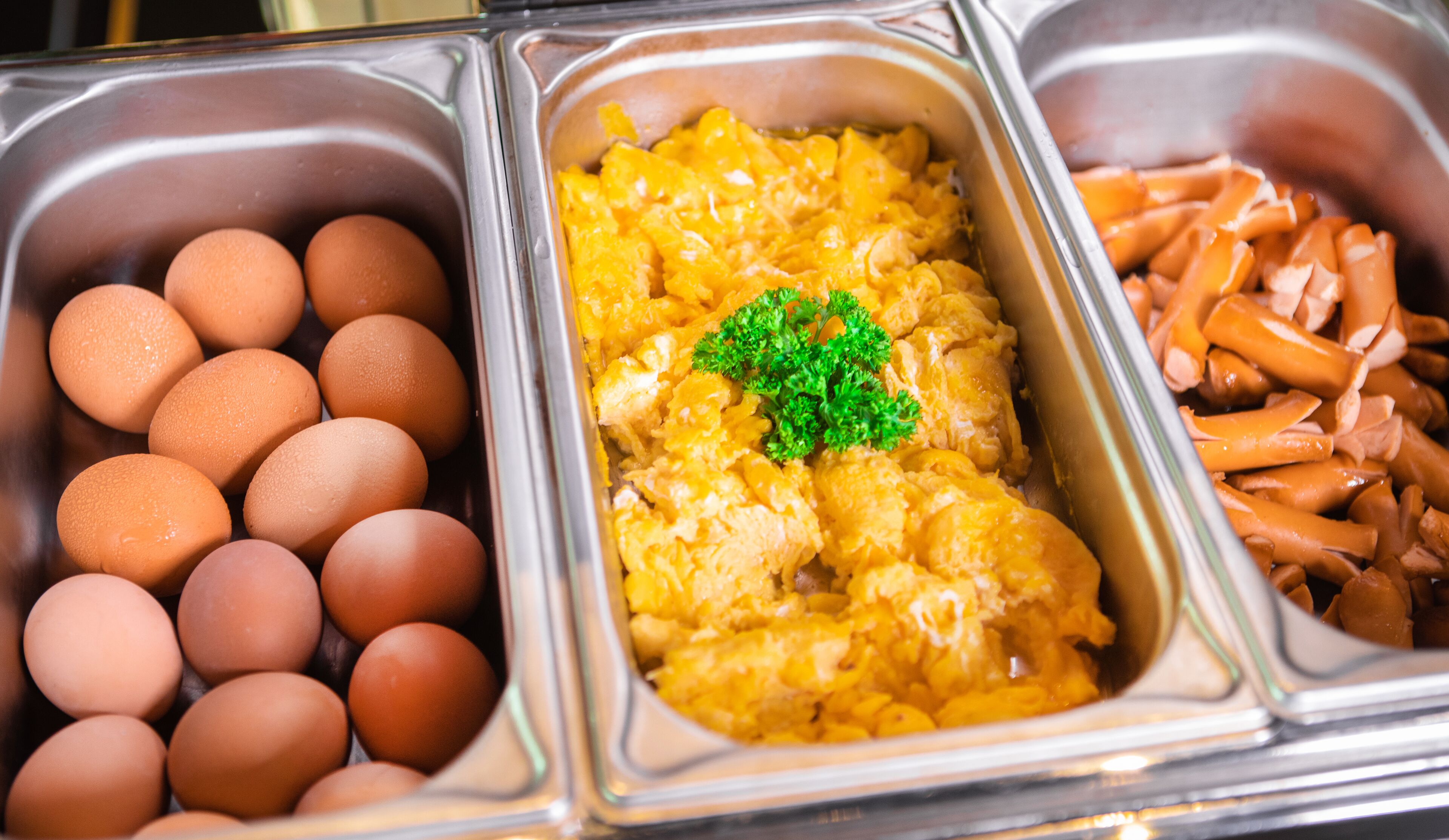 朝食ビュッフェ