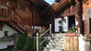 Front of property - Cozy fully serviced Twin Chalets (Bagnes)