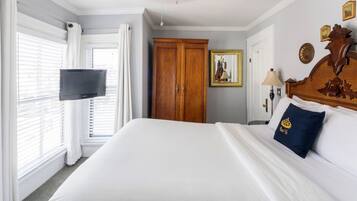 Deluxe kamer, 1 queensize bed | Lakens van Egyptisch katoen, luxe beddengoed