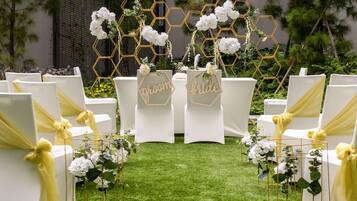 Indoor wedding