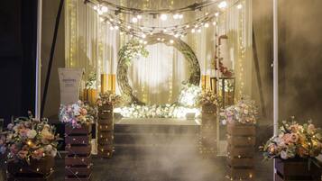 Indoor wedding