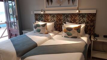 Twin Room (Block A) | Hypo-allergenic bedding, in-room safe, individually decorated