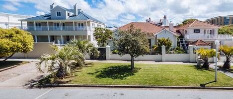 Blick von der Unterkunft