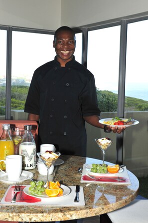 Free daily full breakfast