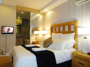 高級雙人房, 2 間臥室 | 高級寢具、特厚豪華床墊、房內夾萬、獨特設計