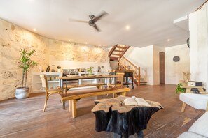 Oceanfront House Casa Ganesh upto 8 people included in the rate | Private kitchenette