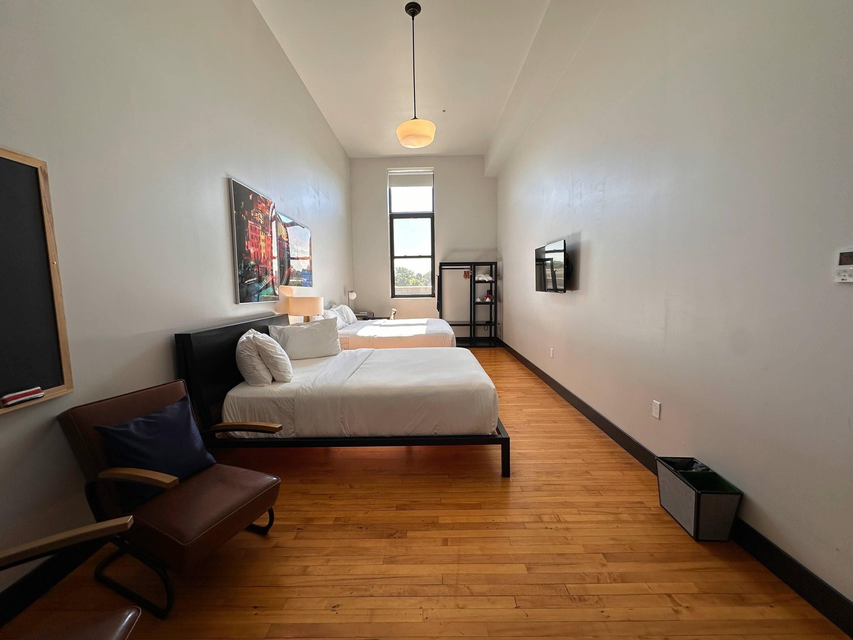 Room, 2 Queen Beds, Accessible, Non Smoking | Egyptian cotton sheets, premium bedding, pillowtop beds, minibar