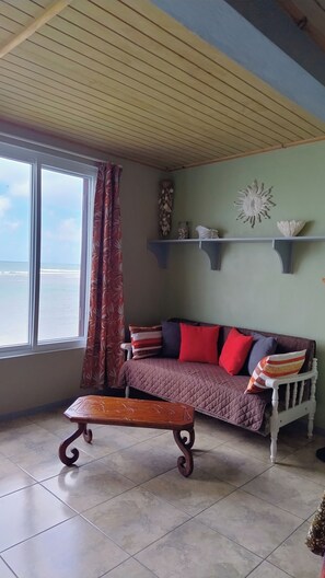 Comfort Suite, 1 Bedroom, Ocean View | Living area - Calibishie Sandbar (Calibishie)