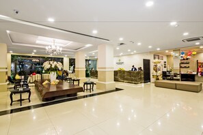 Sala de estar en el lobby
