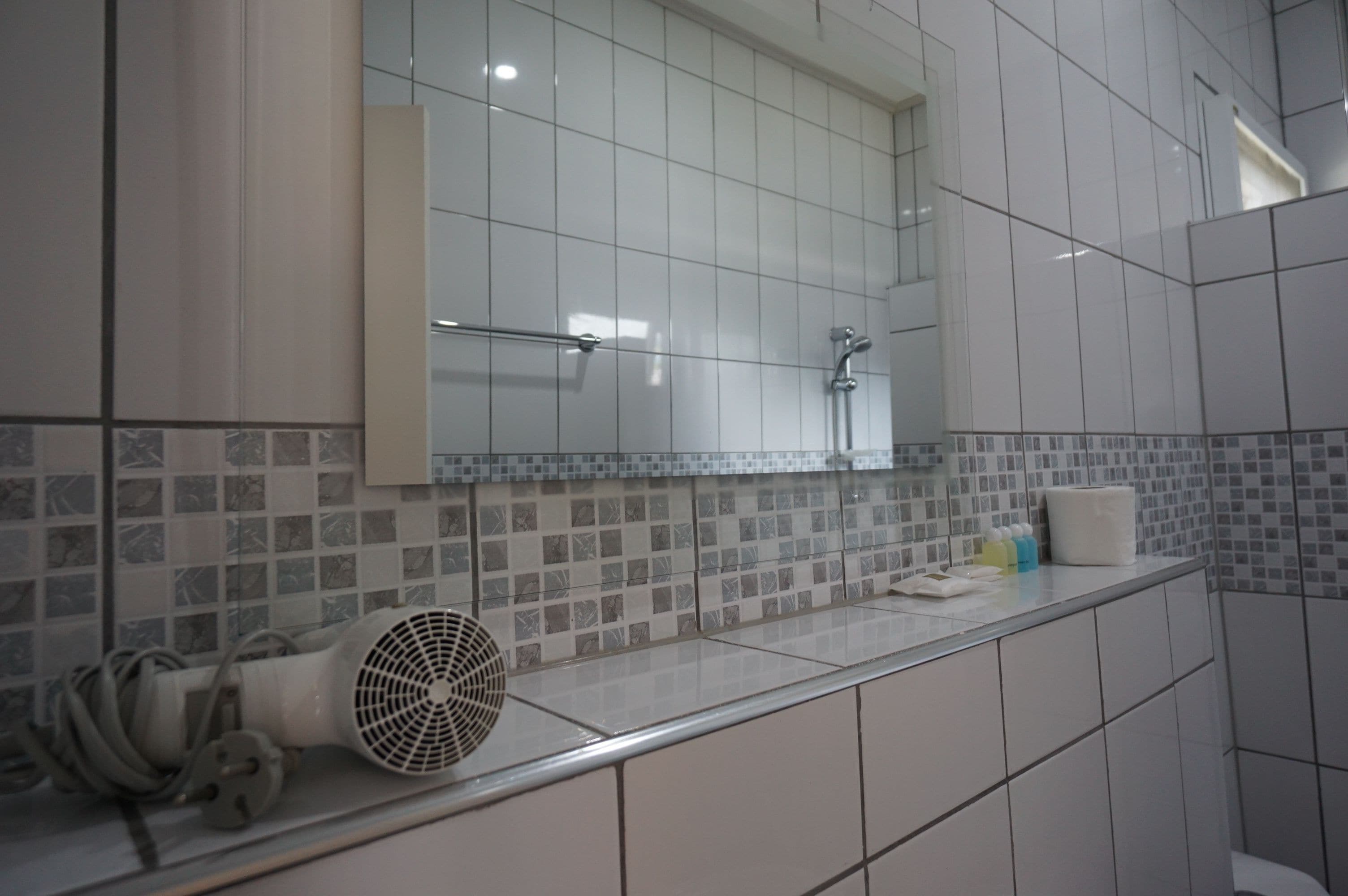 king balcony | bathroom amenities | shower, free toiletries, hair dryer, towels