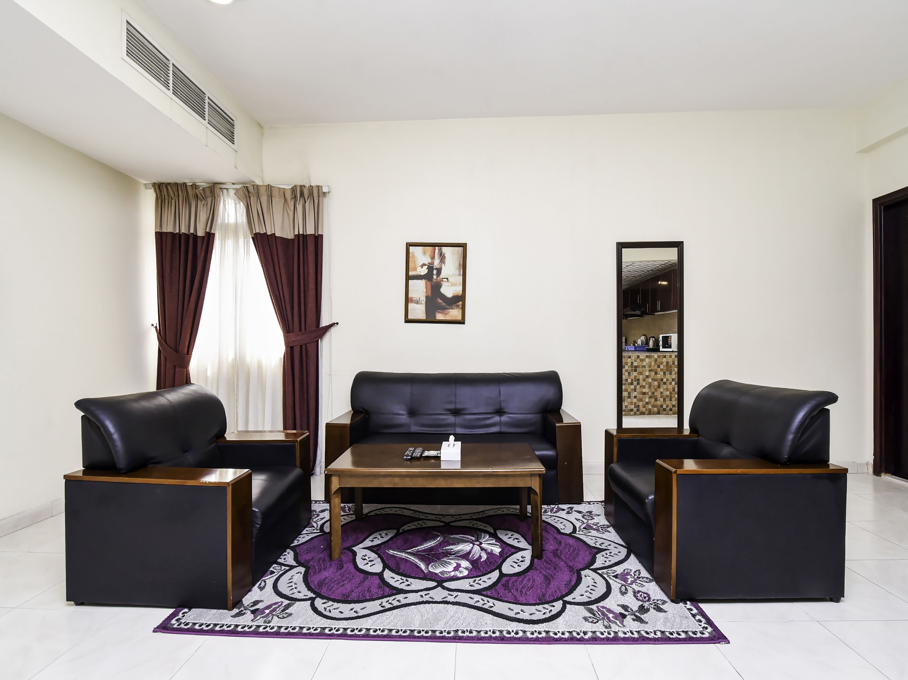 standard apartment, 1 bedroom | living room | 32-inch lcd tv with satellite channels, tv