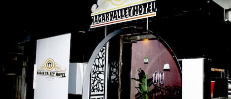 Façade de l’hébergement