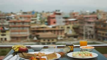 Daily continental breakfast for a fee
