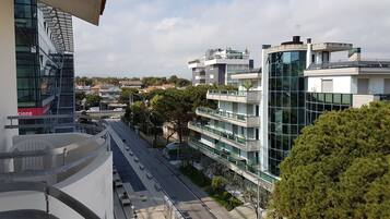 Blick von der Unterkunft