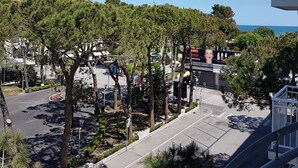 A coastal urban area with a mix of residential buildings and greenery. - Hotel Ceccarini 9 (Riccione)