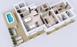 Presidential Suite | Egyptian cotton sheets, premium bedding, memory foam beds, minibar - Hotel Ceccarini 9 (Riccione)