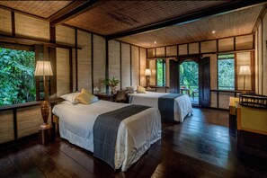 1 ห้องนอน, เครื่องนอนระดับพรีเมียม, มินิบาร์, โต๊ะทำงาน