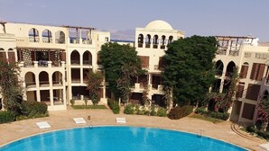 Familie appartement | Terras