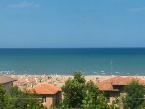 Udsigt fra overnatningsstedet