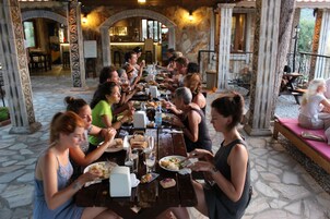 Daily cooked-to-order breakfast (EUR 13 per person)