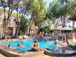 50-inch LCD TV with satellite channels