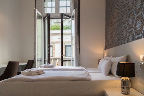 Habitación Deluxe con 1 cama doble o 2 individuales, balcón | Vistas desde la habitación